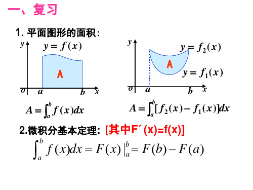 定积分的简单应用李用