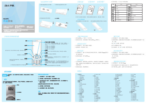 海尔HG-X76说明书
