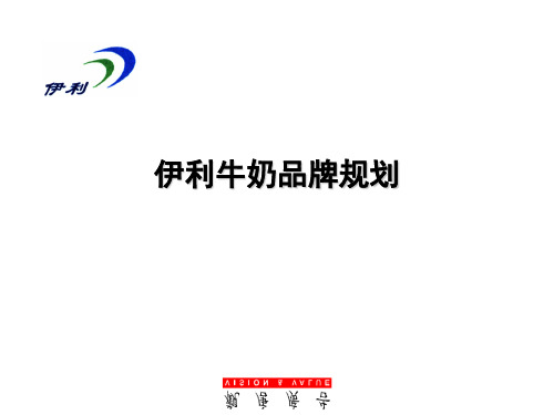 某牛奶品牌规划提案(PPT 29页)