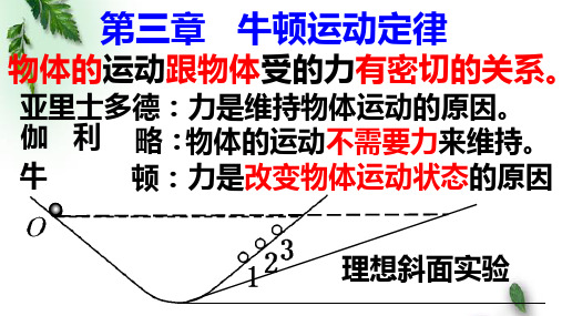 2022-2023年高考物理一轮复习 牛顿三定律  惯性参考系模型课件(重点难点易错点核心热点经典)