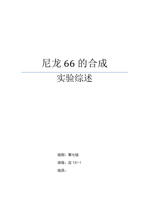 尼龙66综述