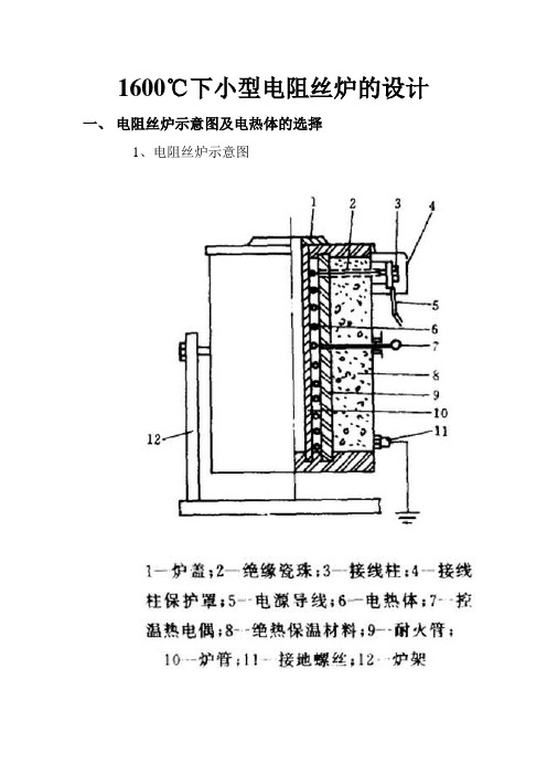 小型电阻丝炉的设计