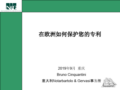 在欧洲如何保护您的专利共61页