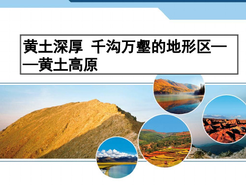 仁爱地理八年级下册第七章1黄土深厚 千沟万壑的地形区——黄土高原(共32张PPT)