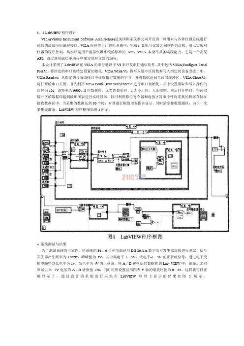 LabVIEW程序设计串口