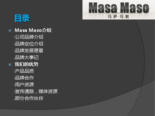 Masa Maso公司资料