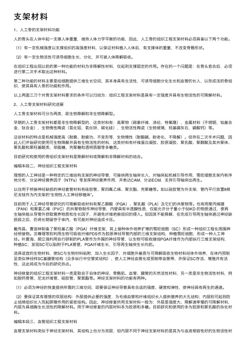 支架材料——精选推荐