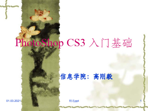 hotoShopCS3入门基础