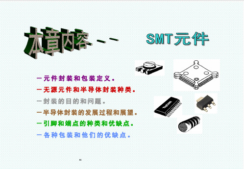 smt表面组装技术-SMT元件介绍很不错哦,值得下载 精品