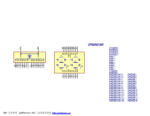 CPS05621BR,2位共阳数码管,红色,0.56寸,引脚图,PS05621BR PDF