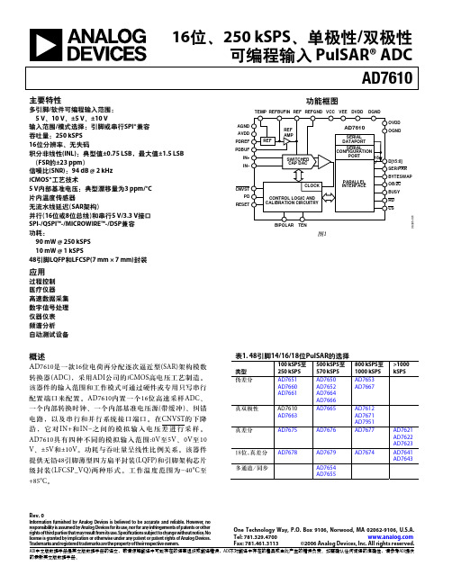 AD7610中文