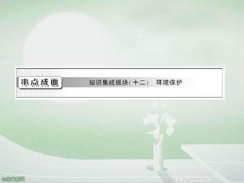2013高考地理一轮复习课件-选修6串点成面知识集成板块(精)