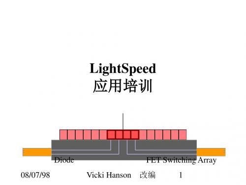 最新办公文档ge公司lightspeed 应用培训-药学医学精品资料