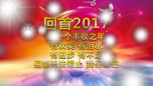 2018狗新年颁奖联欢晚会新年计划年终工作总结报告汇报PPT模板详细完整版