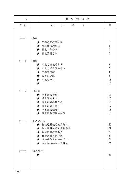 汽车冲压 模具 狄原 整形翻边