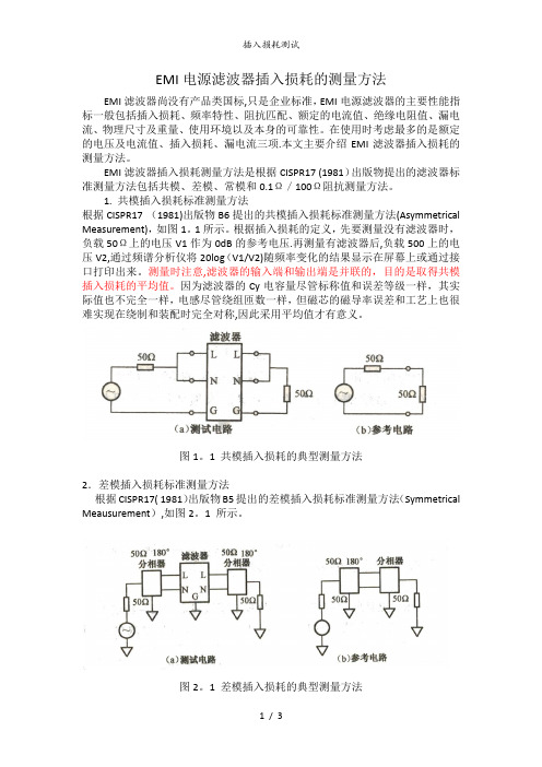 插入损耗测试