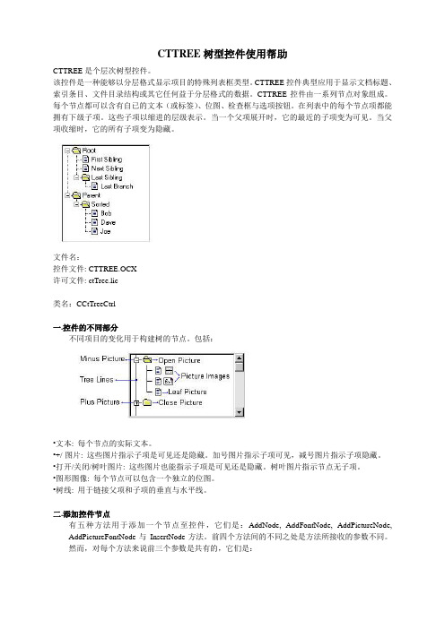 cttree6.0帮助文档