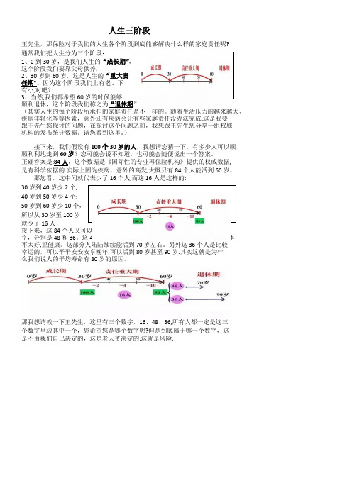 人生三阶段