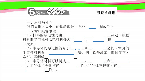 20.3材料的开发和利用 公开课一等奖课件