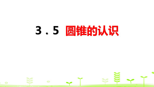 《圆锥的认识》圆柱与圆锥PPT-人教版六年级数学下册PPT课件