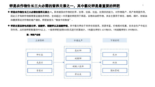 全球钾肥产量、消费量及资源分布情况