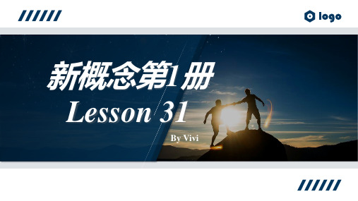 Lesson31(课件)新概念英语第一册【01】