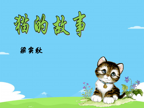 《猫的故事》PPT【精选推荐下载】