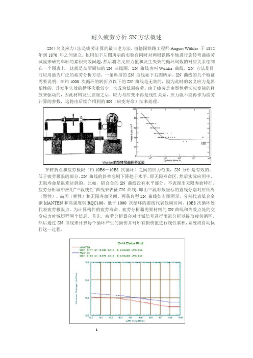 耐久疲劳分析-SN方法概述