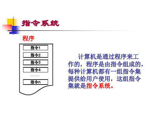 指令系统