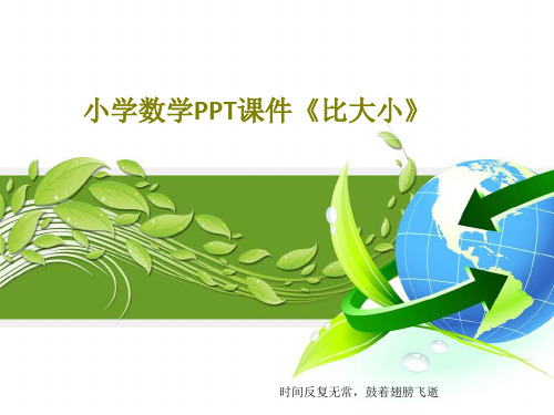 小学数学PPT课件《比大小》共18页文档