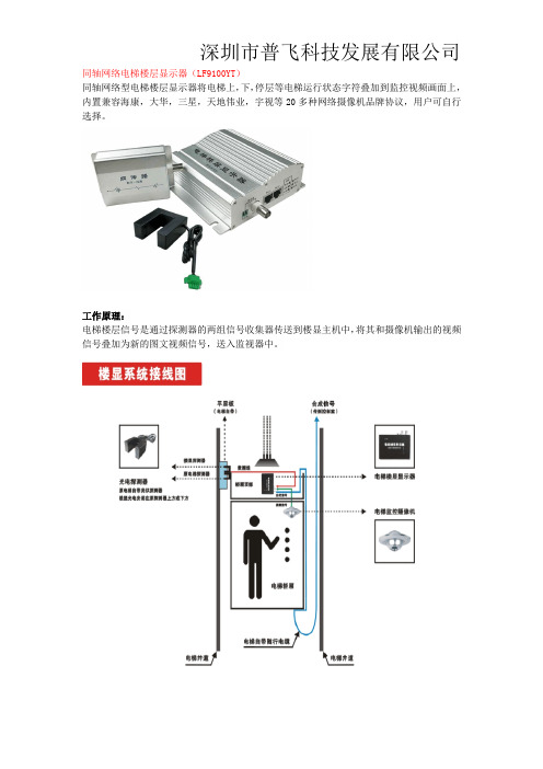 电梯楼层显示器(LF9100YT)说明书    图文