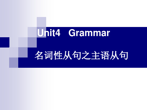 人教新课标高中英语必修三 Unit4 Astronomy the science of the stars Grammar (共24张PPT)