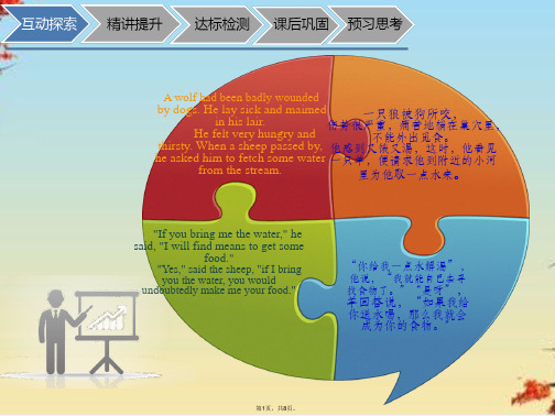 三级上册英语期末复习课件阅读理解 牛津上海版(共8张PPT)