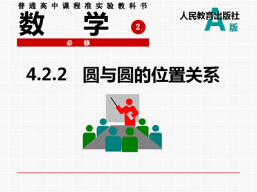 人教版数学必修二4.2.2圆与圆的位置关系