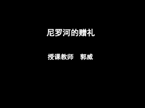 32尼罗河的赠礼