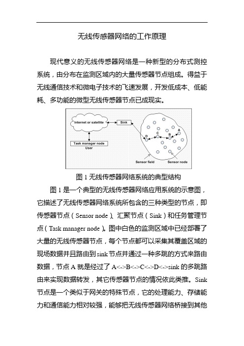 无线传感器网络的工作原理