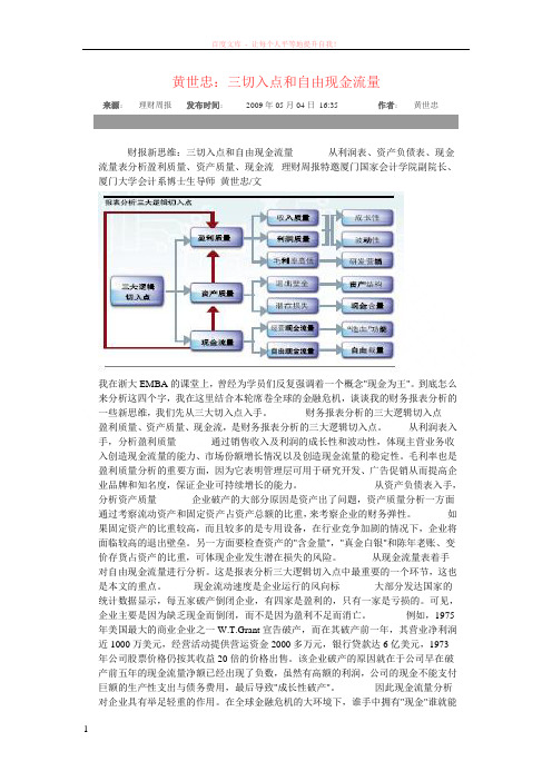 黄世忠财务报表分析 (1)