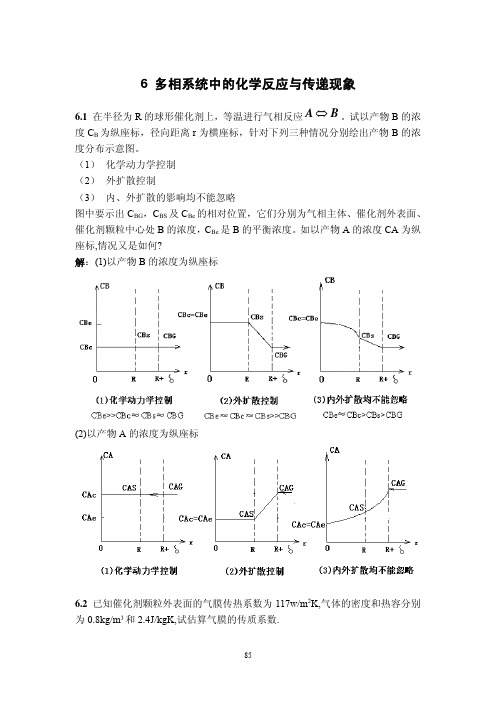 6 多相系统中的化学反应与传递现象