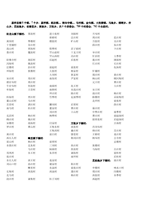 嘉祥县辖8个镇-推荐下载