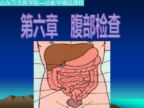 腹部检查PPT优秀课件