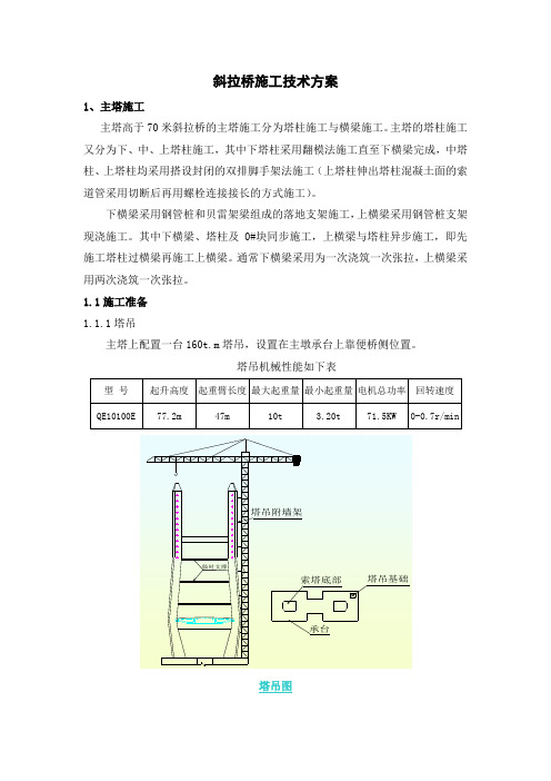 斜拉桥施工