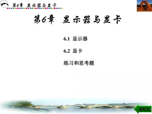 第6章显示器与显卡-PPT精选文档