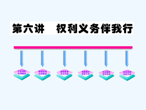 九年级政治权利义务伴我行课件人教新课标版