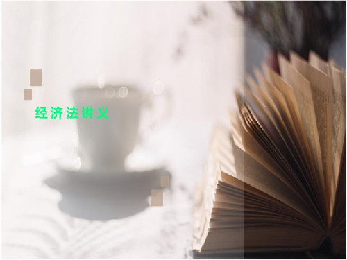 经济法讲义