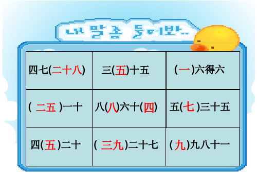 二年级上册数学课件整理与提高(乘与除)沪教版(共13张PPT)