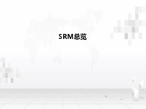 SRM总体介绍