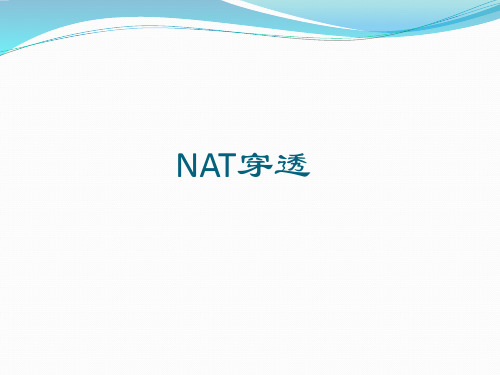 NAT穿越