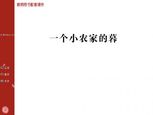 中国现代诗歌散文欣赏全册同步教学ppt2(40份打包) 25