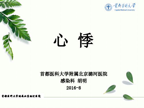 医学职业课件：心悸