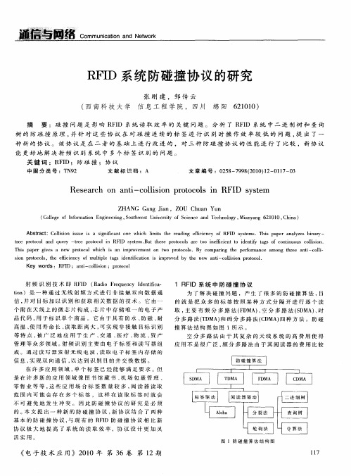 RFID系统防碰撞协议的研究